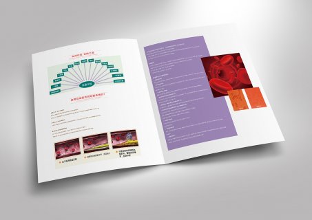 折頁印刷效果圖—